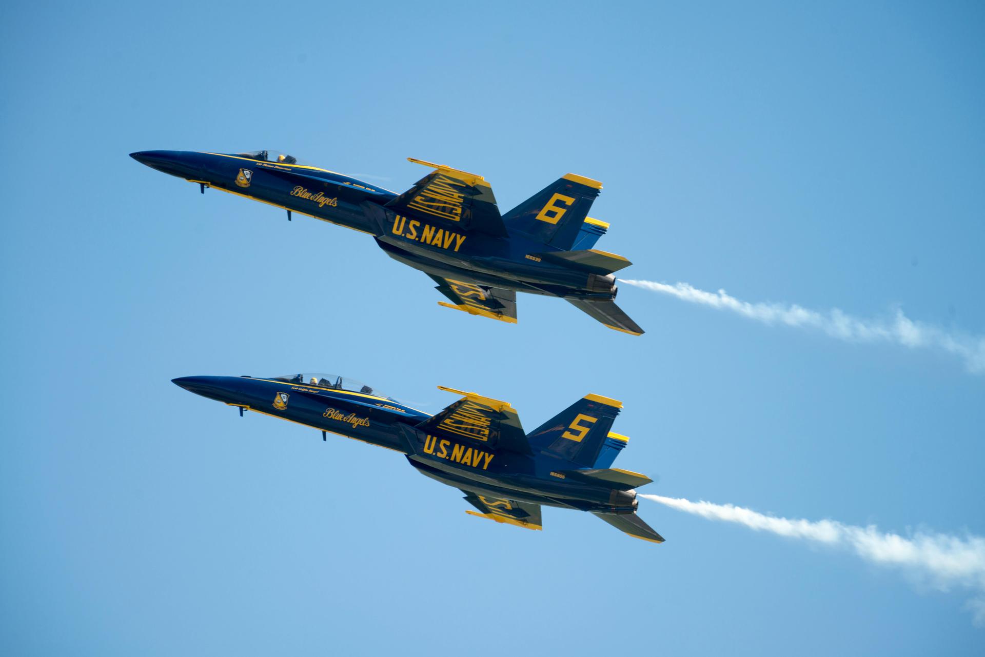 Blue Angels show schedule and times